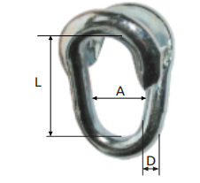 Ogniwo zaklepywane 8 mm