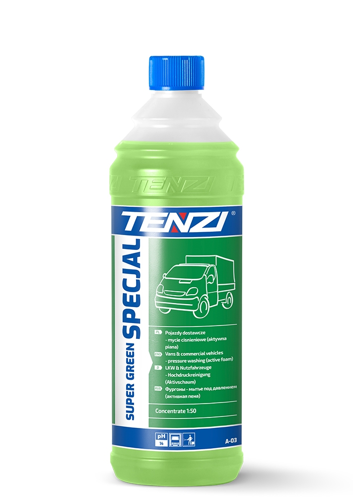Super Green Specjal do mycia quadów, maszyn 1 l TENZI