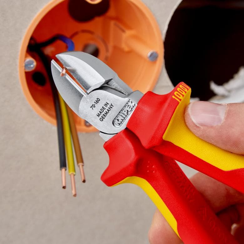 Szczypce tnące boczne 160 mm KNIPEX