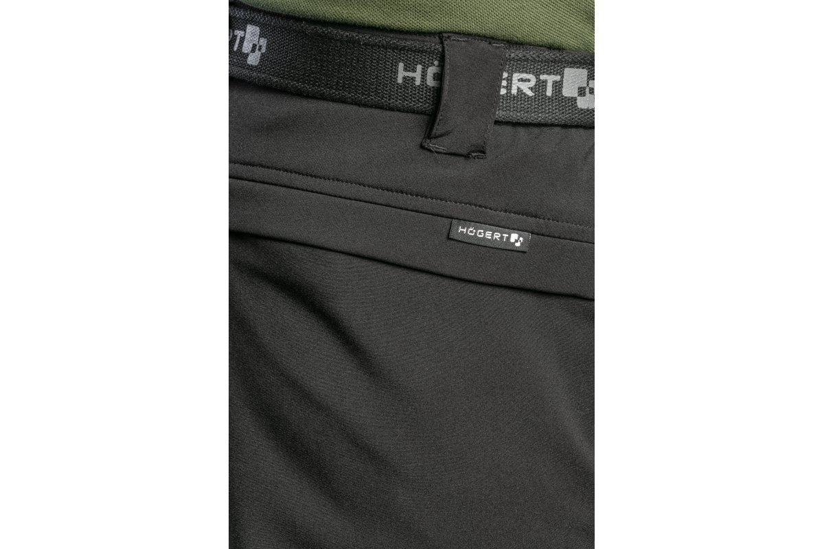 Spodnie softshell czarne ELDE HOGERT M (50)