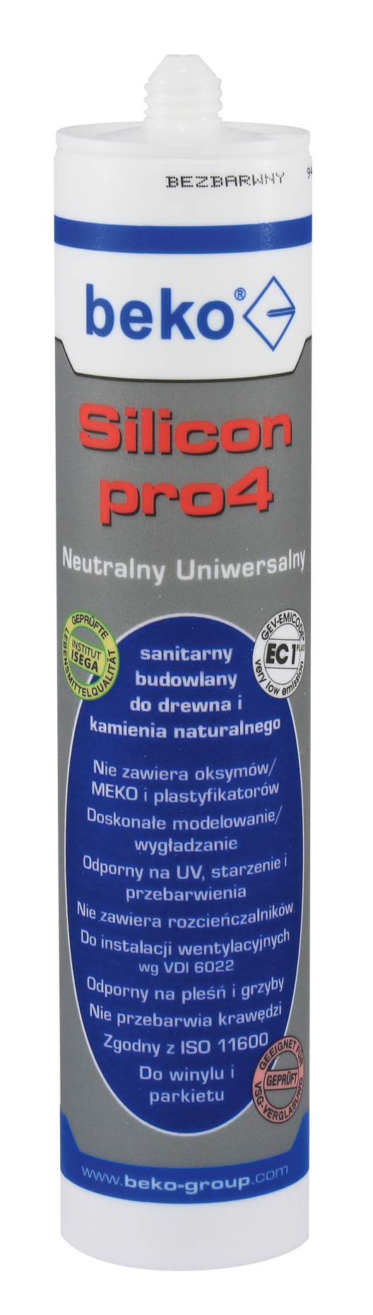 Silikon neutralny uniwersalny 310 ml kolor: calvados