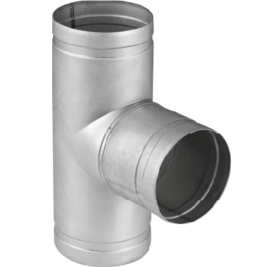 Trójnik metalowy 90° średnica 108,5 mm