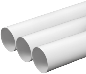 Kanał okrągły średnica: 125 mm, długość: 150 cm