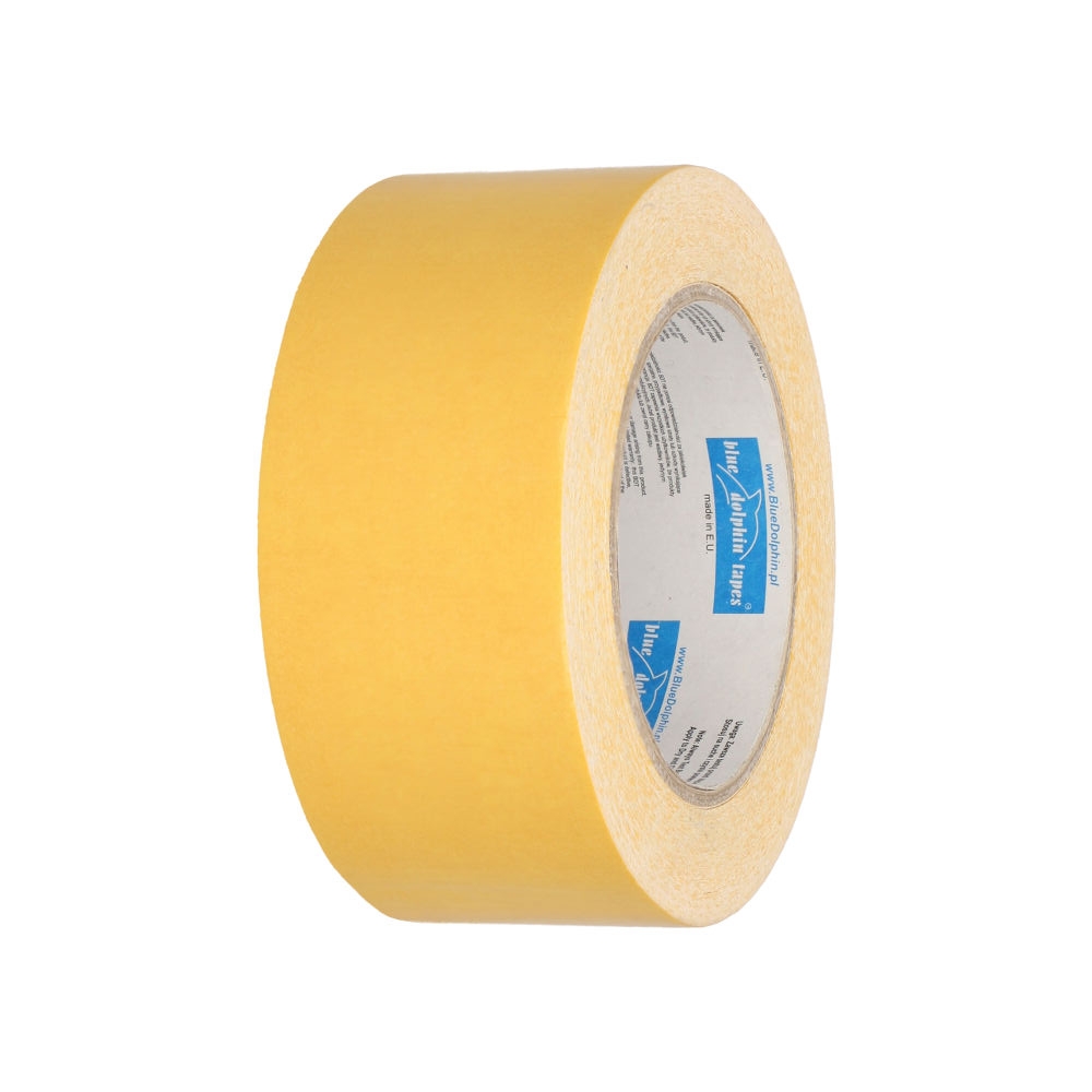 Taśma dwustronna tkaninowa 50 mm x 25 m BLUE DOLPHIN