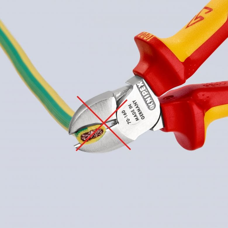 Szczypce tnące boczne 160 mm KNIPEX