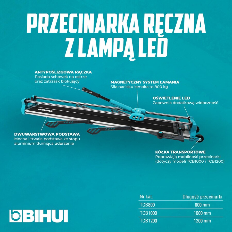 Przecinarka ręczna do płytek BIHUI