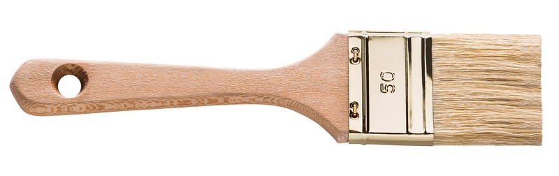 Pędzel płaski szerokość: 70 mm, długość włosia: 50 mm