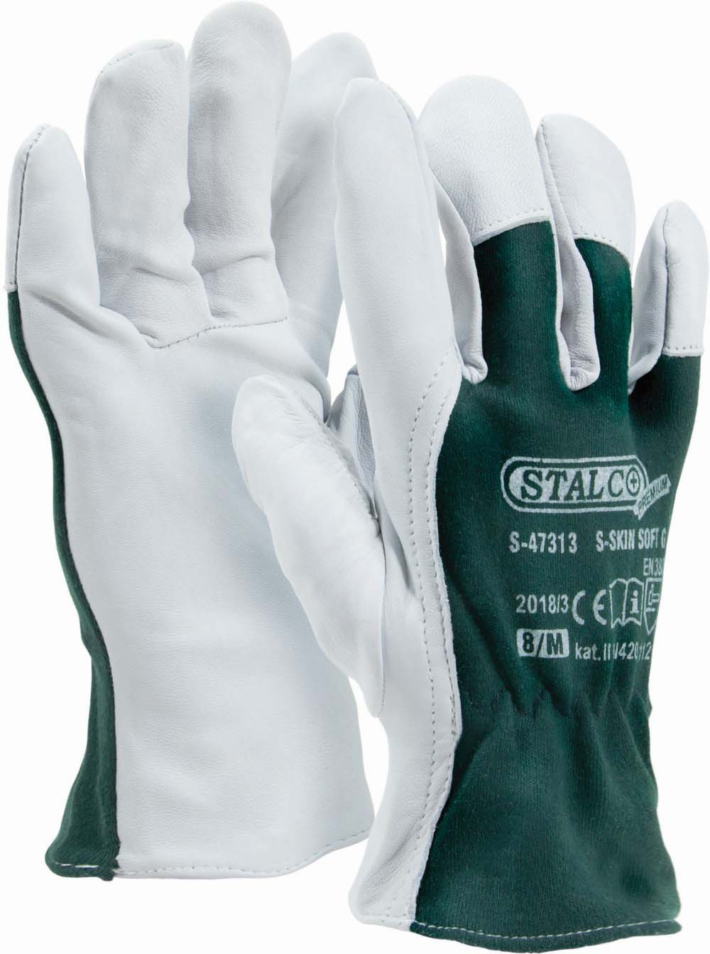 Rękawice skórzane S-Skin Soft G STALCO r. 8