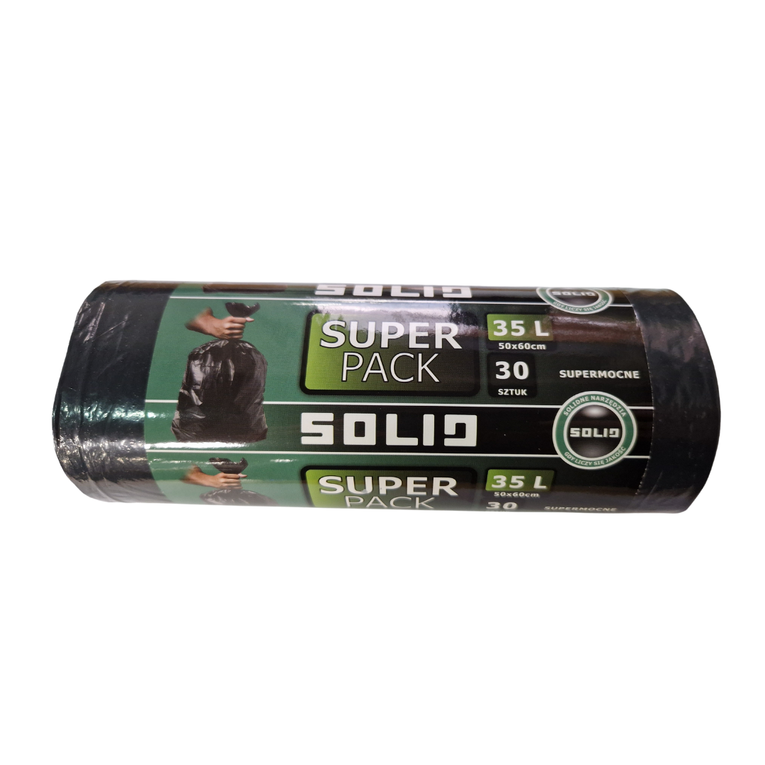 Worki na śmieci 35l Super Pack LDPE 30 szt.