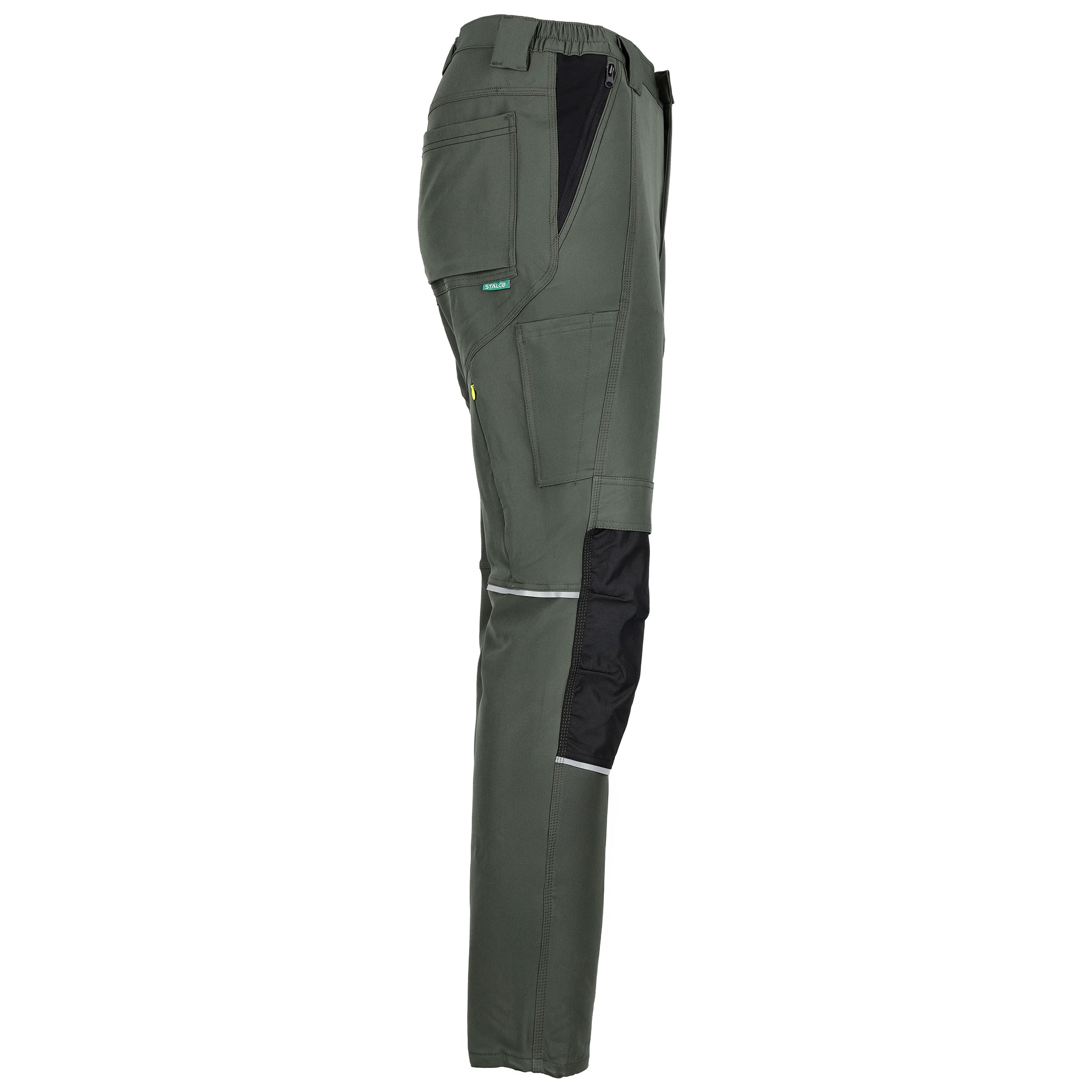 Spodnie robocze STINGER khaki r. S STALCO