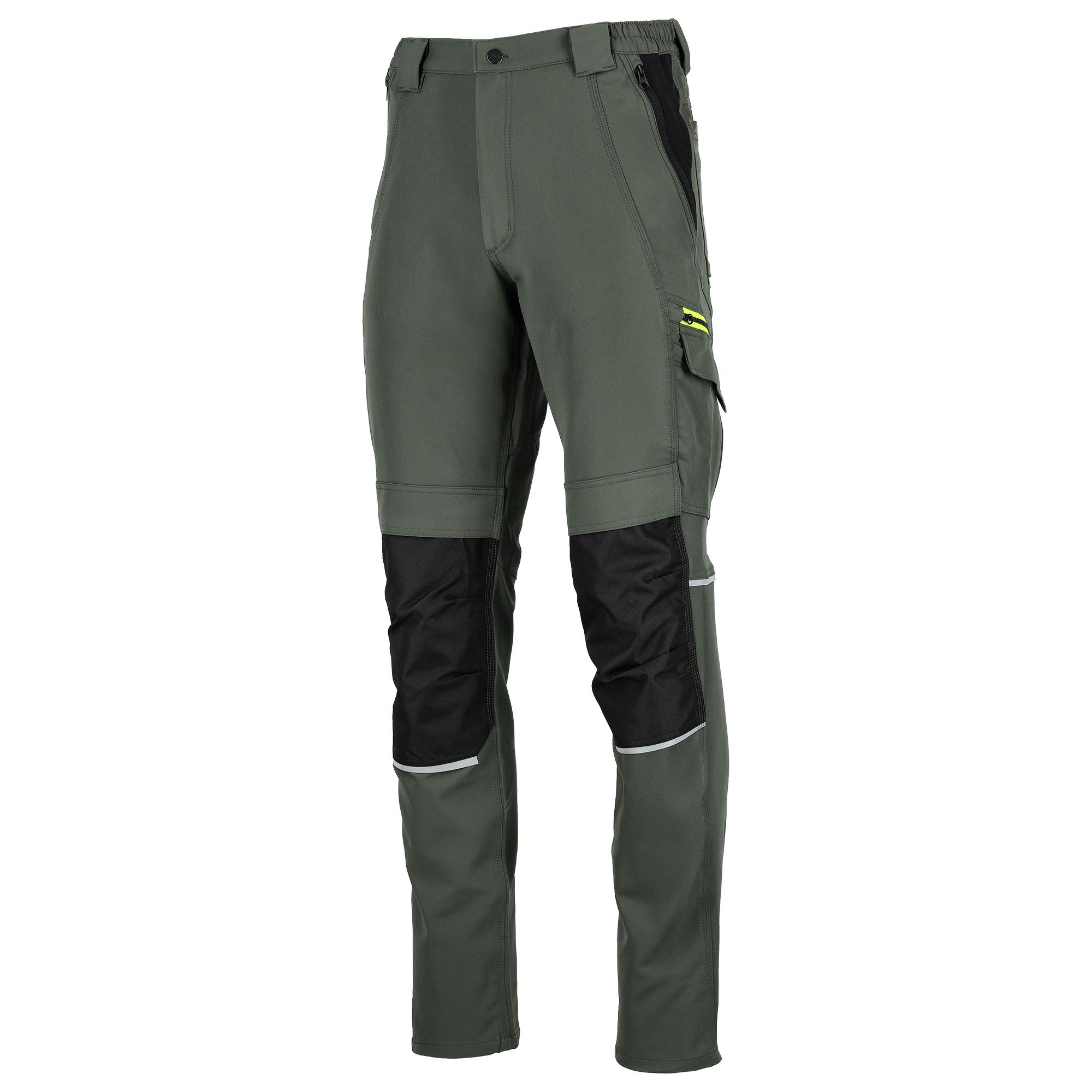 Spodnie robocze STINGER khaki r. S STALCO