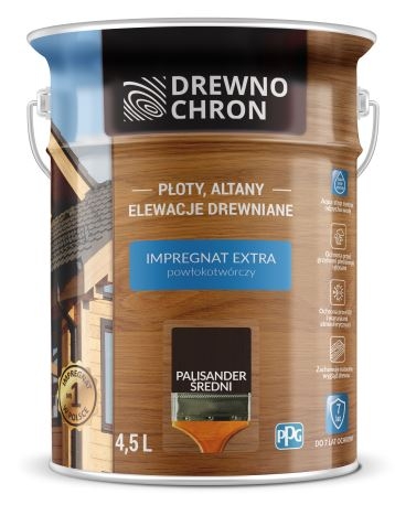 Impregnat do drewna palisander średni 4,5 l  DREWNOCHRON