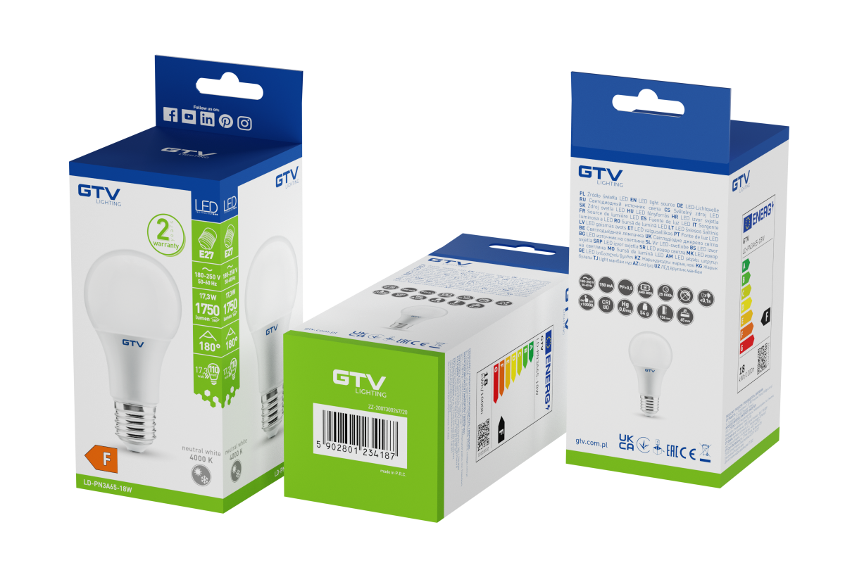 Żarówka LED 17,3W 4000K 1750lm 150mA neutralna barwa