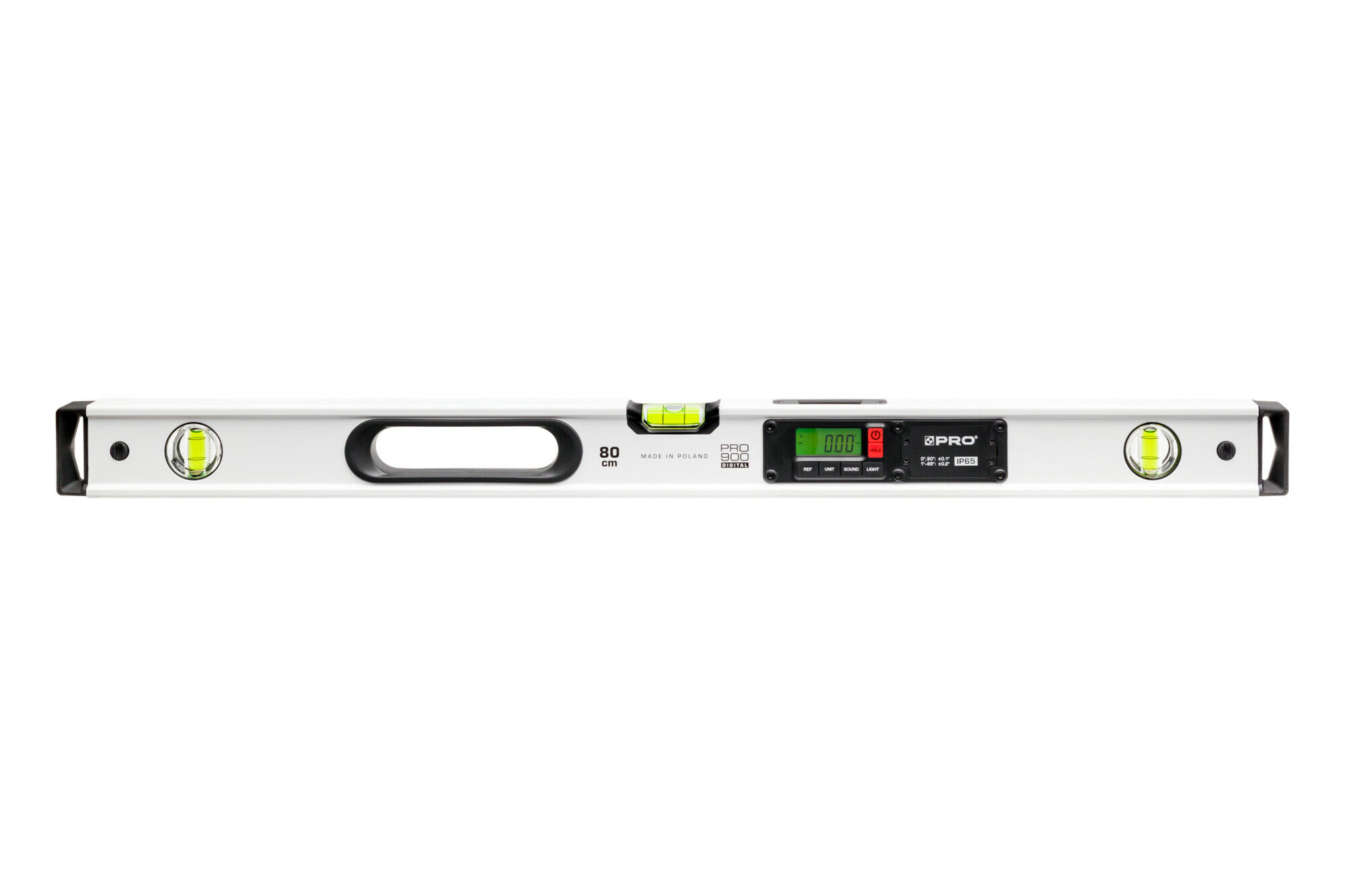 Poziomnica elektroniczna z magnesami PRO900 Digital IP65 z pokrowcem 80 cm