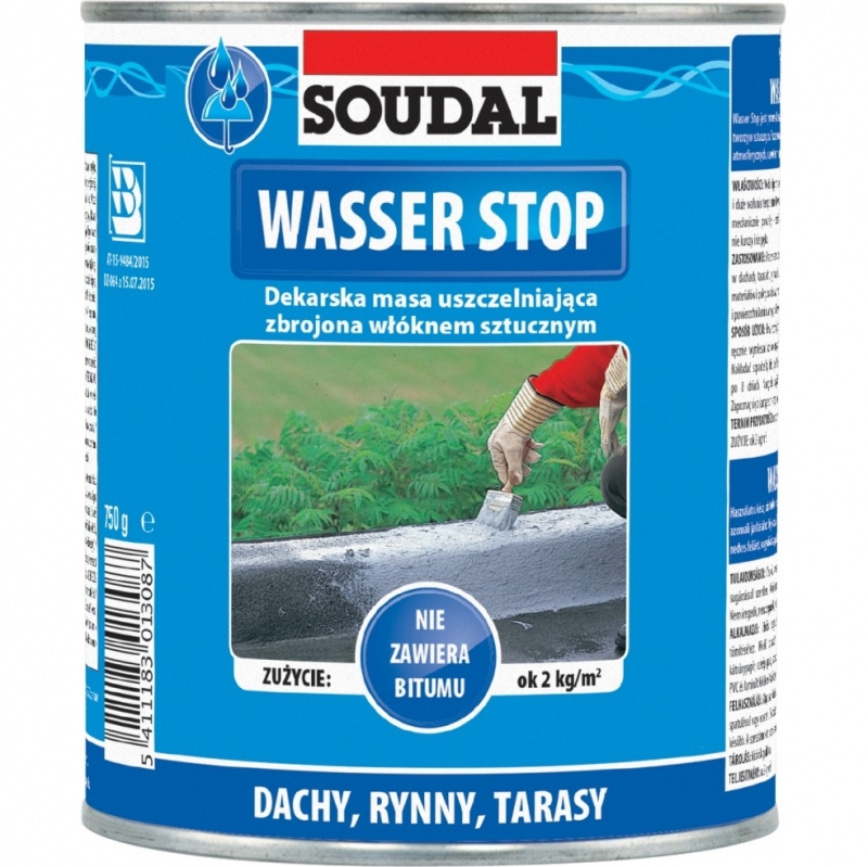 Powłoka do impregnacji dachów Wasser Stop 750 g