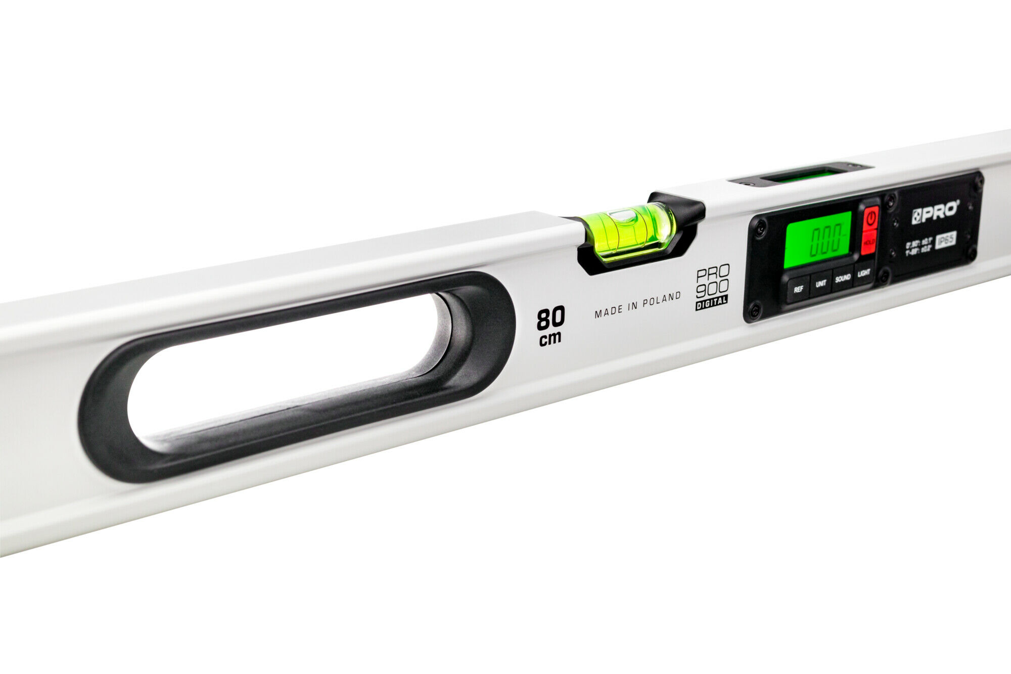 Poziomnica elektroniczna z magnesami PRO900 Digital IP65 z pokrowcem 80 cm
