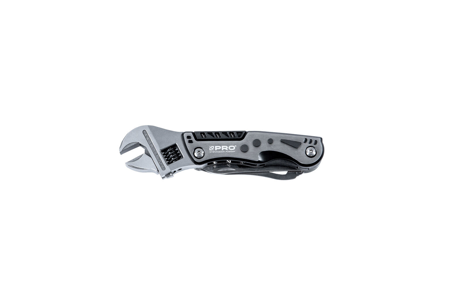 Wielofunkcyjny Multitool warsztatowy z latarką LED