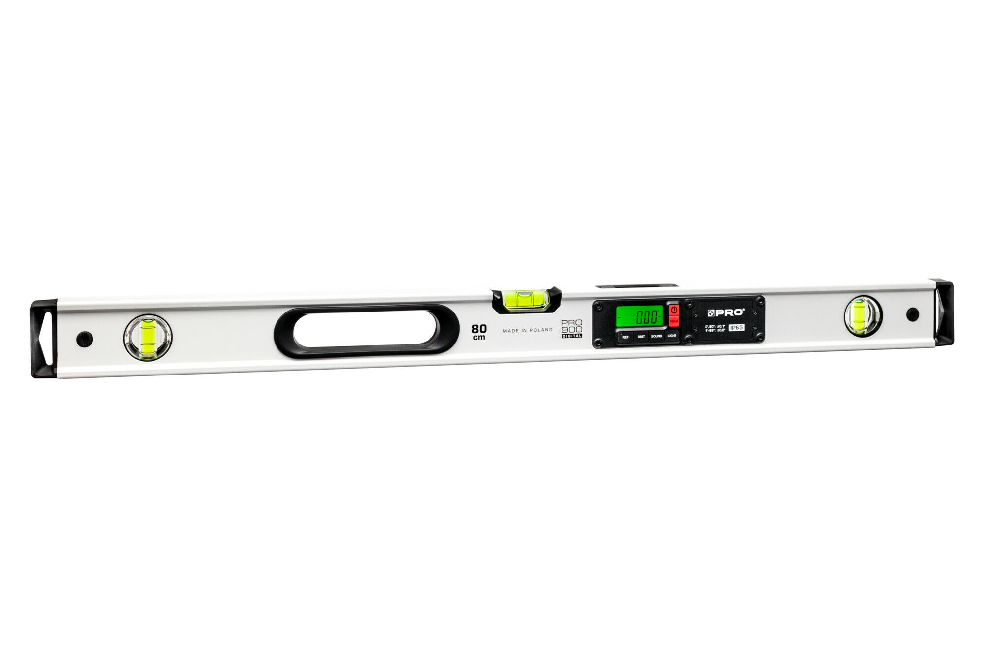 Poziomnica elektroniczna z magnesami PRO900 Digital IP65 z pokrowcem 80 cm