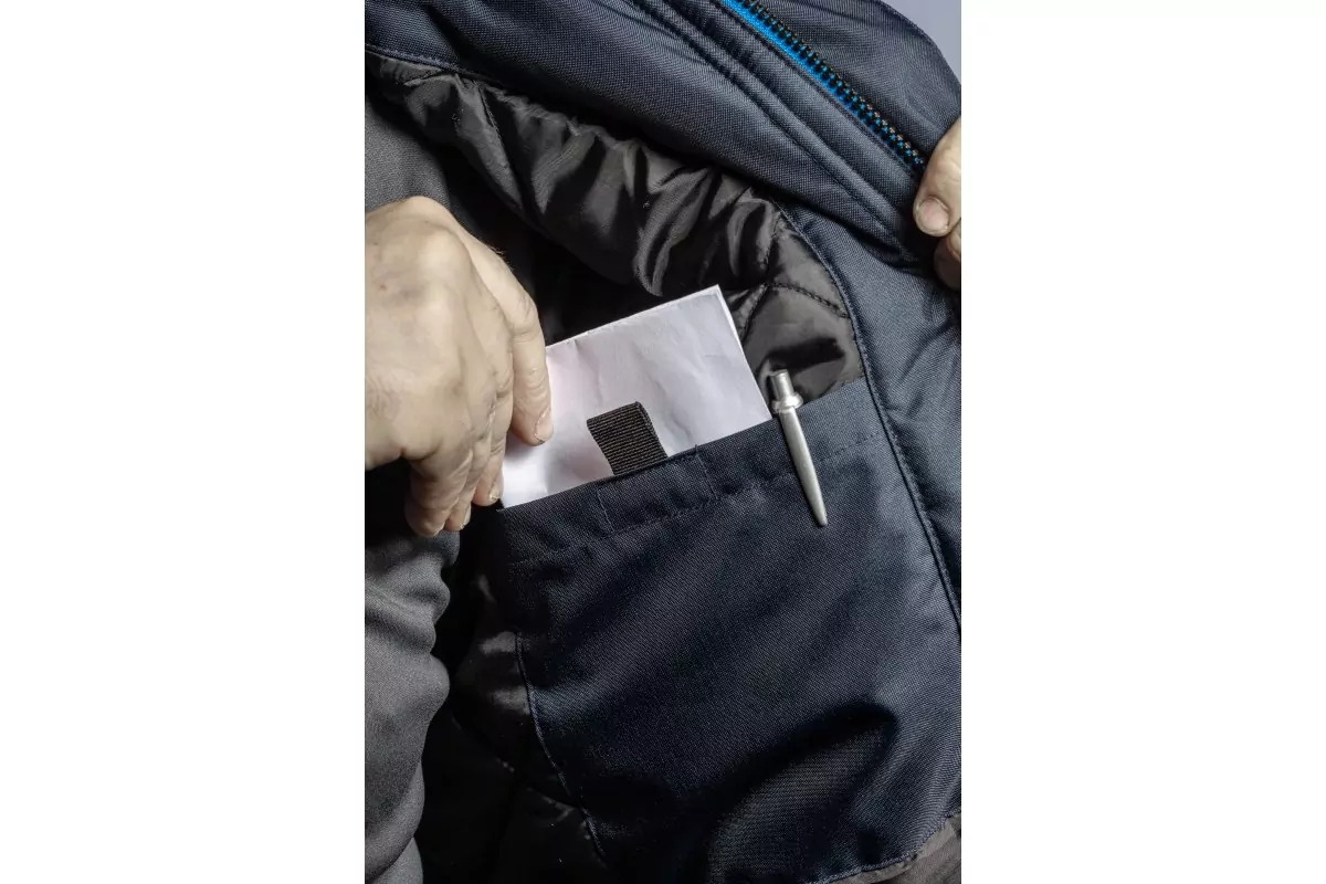 Kurtka zimowa ocieplana granatowa REN HOGERT r. L (52)