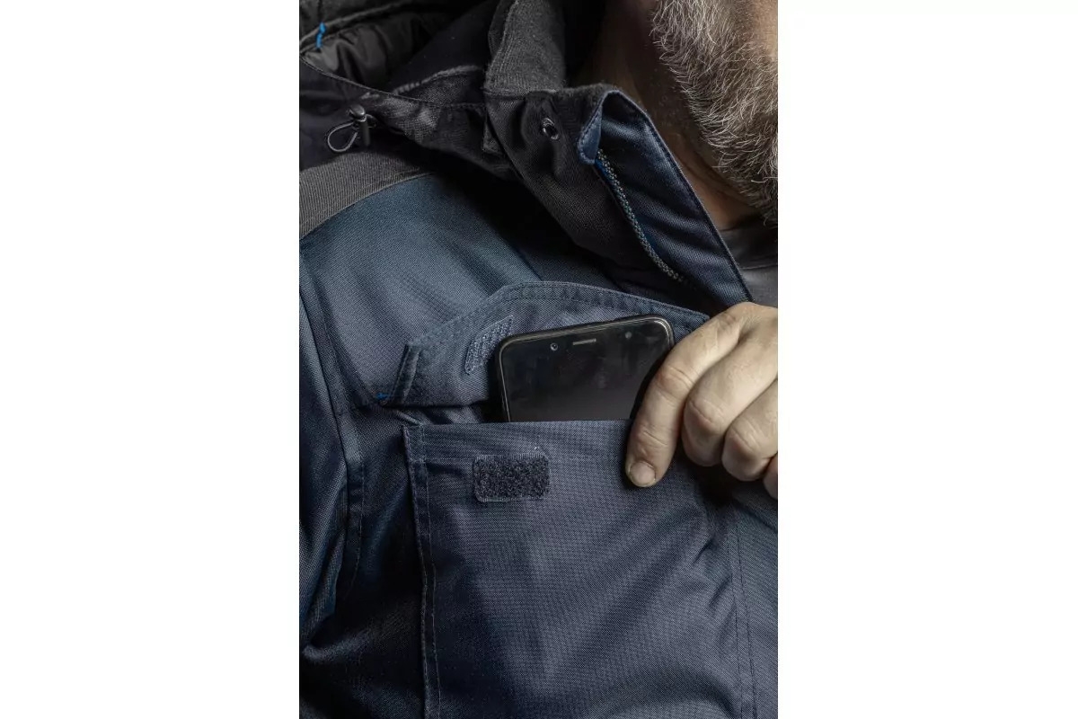 Kurtka zimowa ocieplana granatowa REN HOGERT r. L (52)