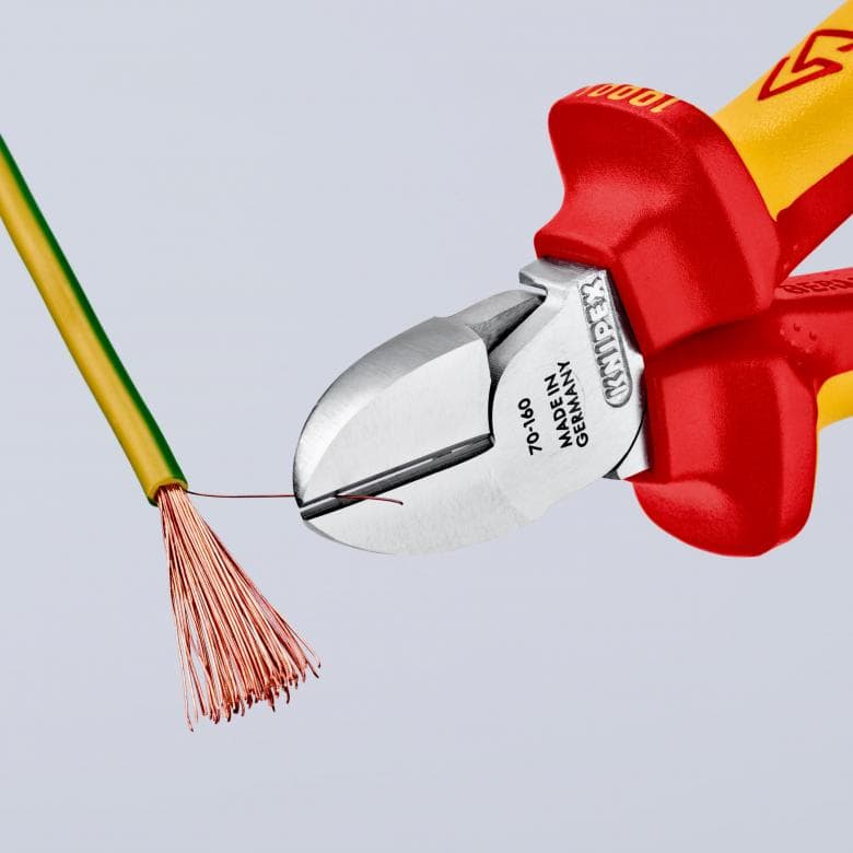Szczypce tnące boczne 160 mm KNIPEX