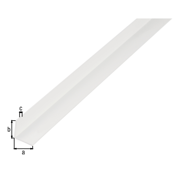 Profil kątowy PVC 1000x15x15x1,2