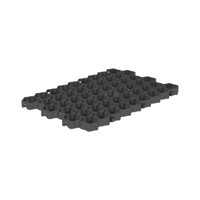 Krata ogrodowa 600x400x30 mm czarna EKOGRID