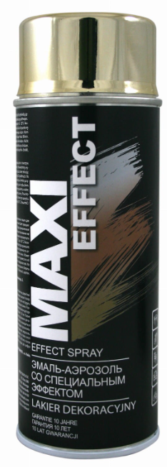 Lakier chrom złoty 400 ml Maxi Effect