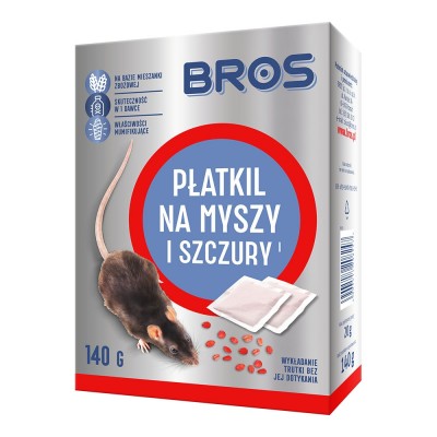 Płatki na myszy i szczury Bros 140 g