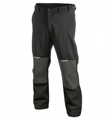 Spodnie softshell czarne ELDE HOGERT L (52)