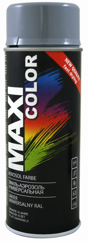 Spray MAXI COLOR RAL 7001 Szary 400 ml 