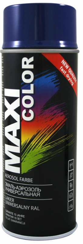 Spray MAXI COLOR  RAL 5002 Niebieski 400 ml 