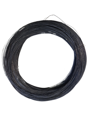 Drut wiązałkowy czarny fi 0,8 mm (kg)