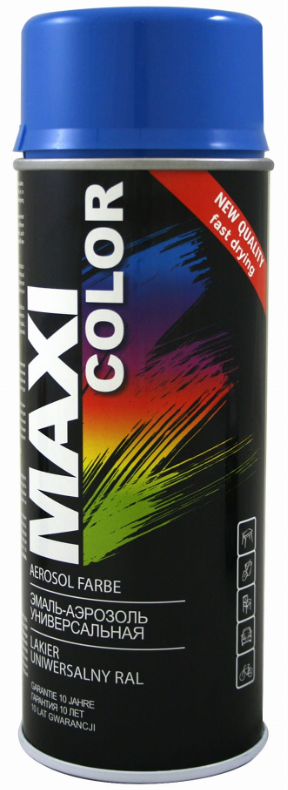 Spray MAXI COLOR  RAL 5015 Niebieski 400 ml 