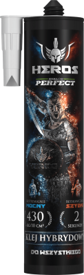 Klej hybrydowy bardzo mocny Heros STALCO 290 ml