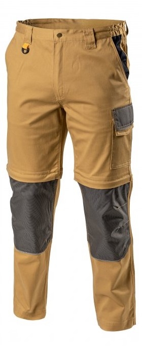 Spodnie ochronne ciemnobeżowe HOGERT r. XL (54)